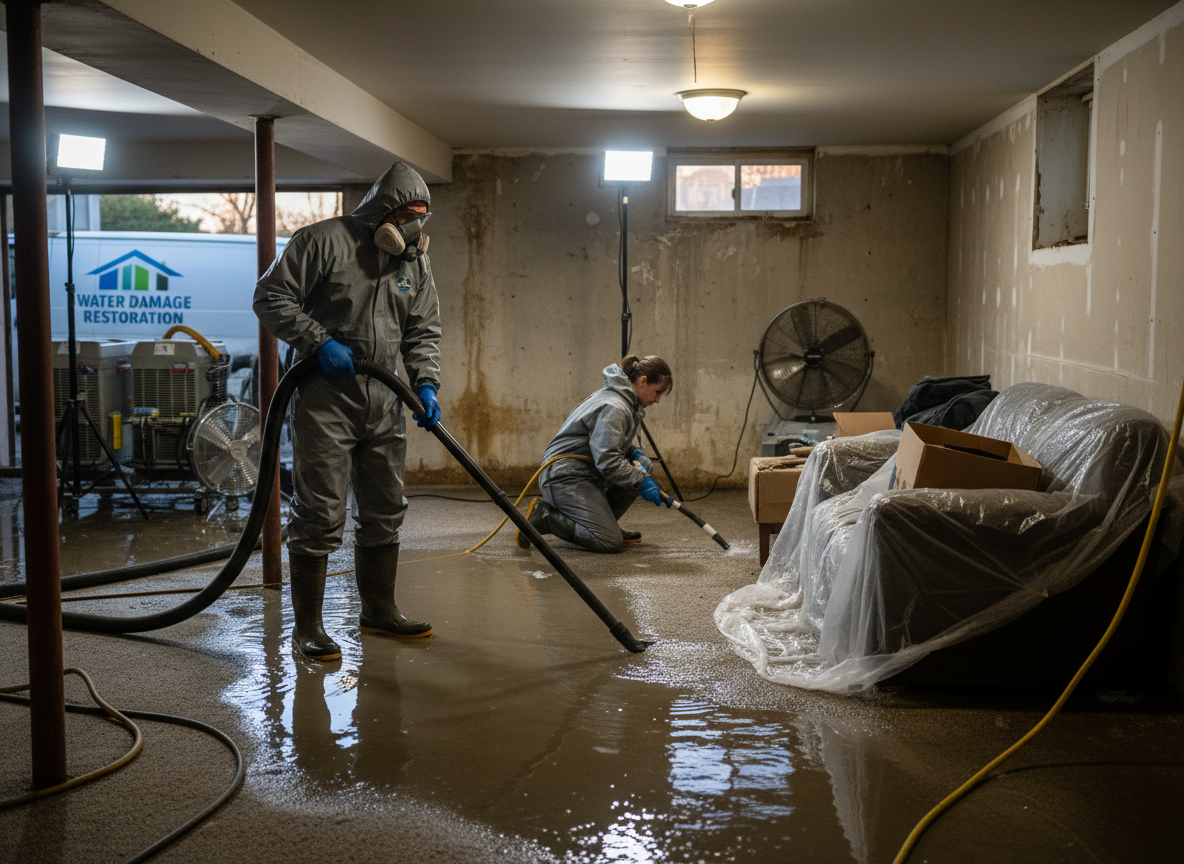 Basement Water Extraction in Oshkosh, WI
